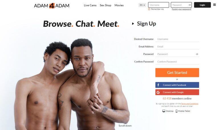 adam4adam free gay chat